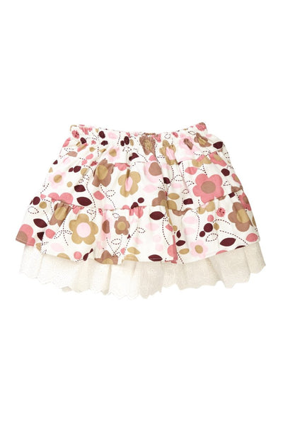 Daisy Corduroy Tiered Skirt - Petit Confection