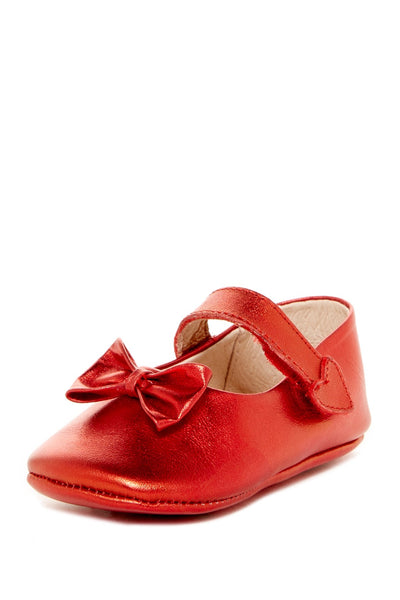 Red Bow Heart Mary Janes - Petit Confection