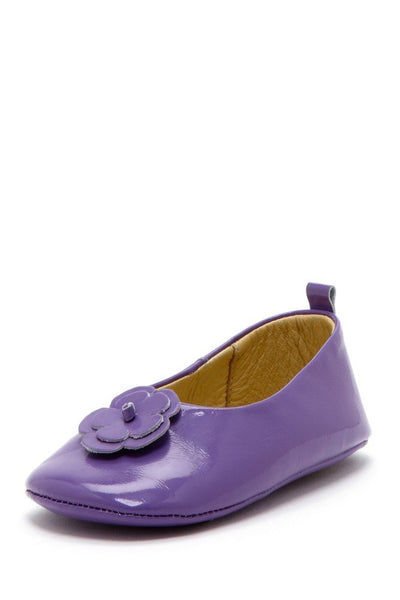 Purple Daisy Patent Ballets - Petit Confection